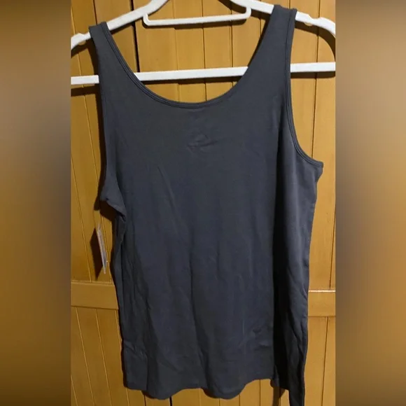 Tunic layering tank top
Size extra large 
Color Asphalt - Picture 4 of 7